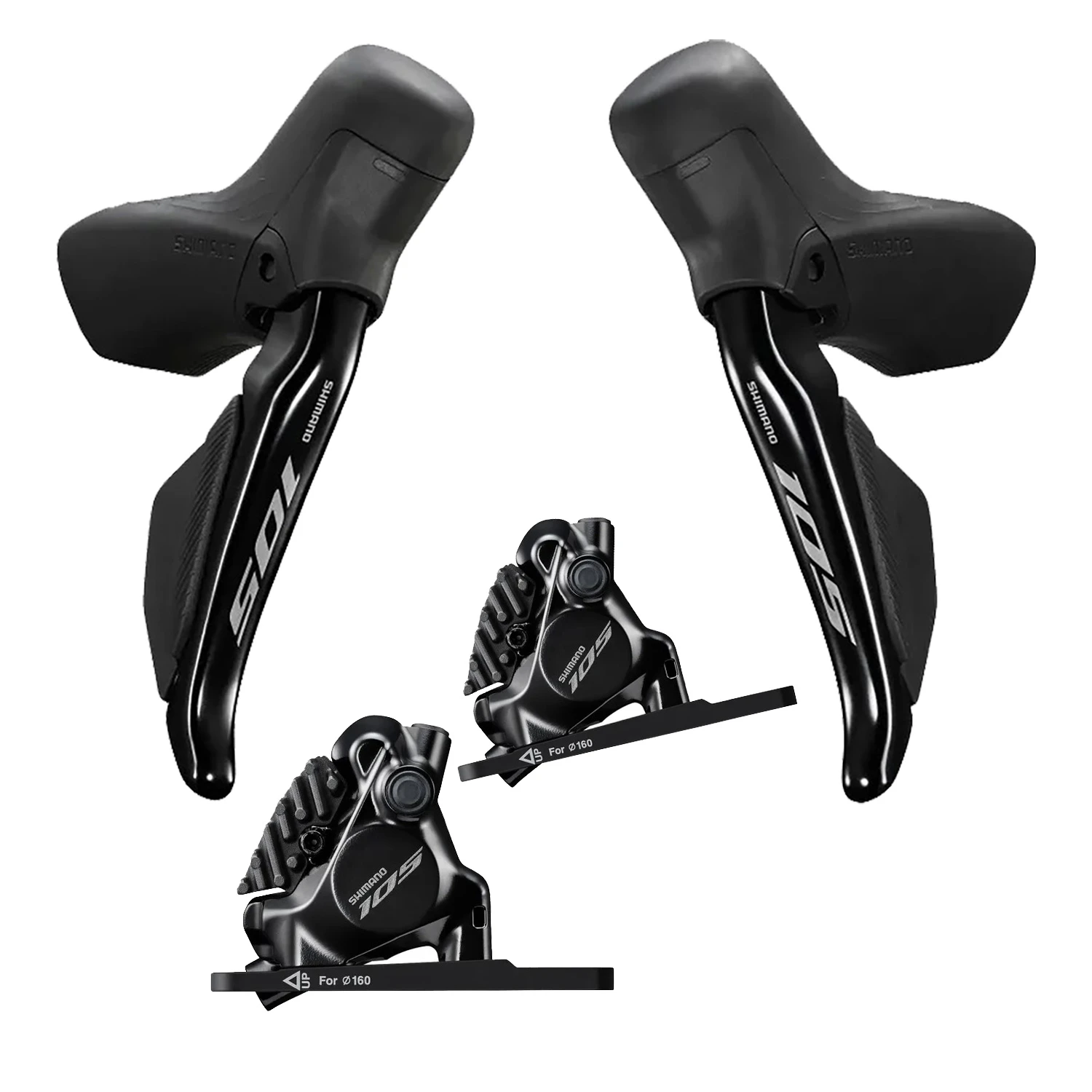 Shimano 105 R7170 Di2 Left/Right Disc Brake/Levers 3 Shimano 105 R7170 Di2 Left/Right Disc Brake/Levers