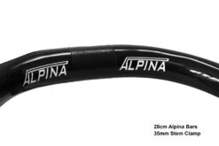 Alpina Carbon Sprint Track Handlebars -Dolan Bikes Shop Alpina 28cm Bars 2