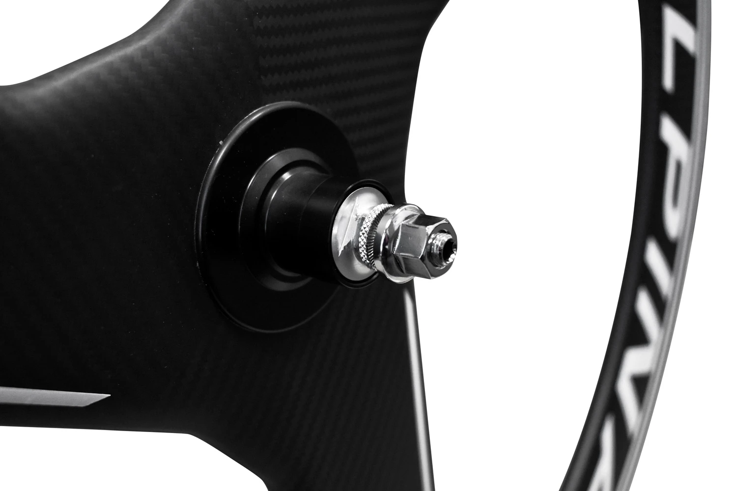 Alpina 3 Spoke Full Carbon Tubular Track Front Wheel 6 Alpina 3 Spoke Full Carbon Tubular Track Front Wheel - Image 4