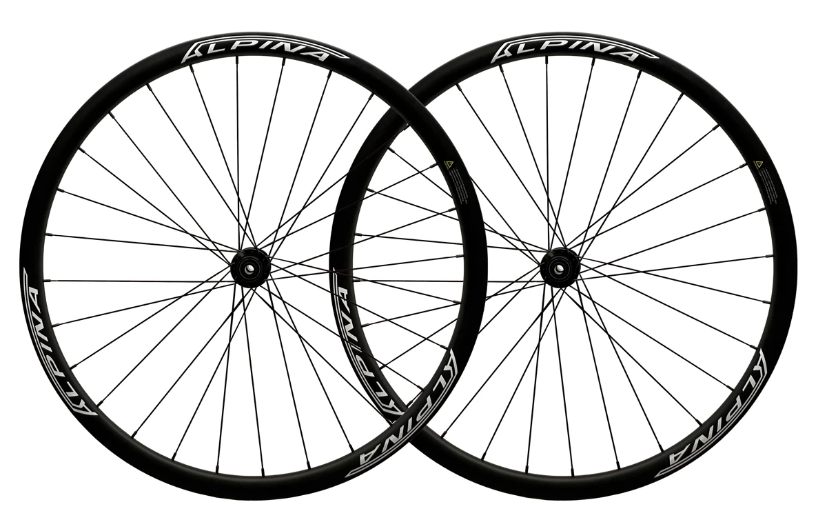 Alpina A3D 30mm Carbon Clincher Disc Brake Road Wheelset (White) 3 Alpina A3D 30mm Carbon Clincher Disc Brake Road Wheelset (White)