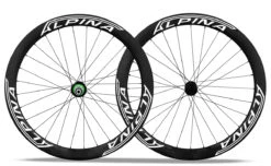 Alpina A5D 50mm Carbon Disc Brake Road Wheelset - (White)