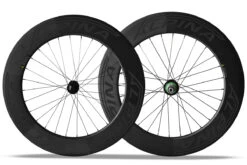 Alpina A8D 80mm Carbon Disc Brake Road Wheelset (Black) -Dolan Bikes Shop Alpina A8D 80mm Graphite