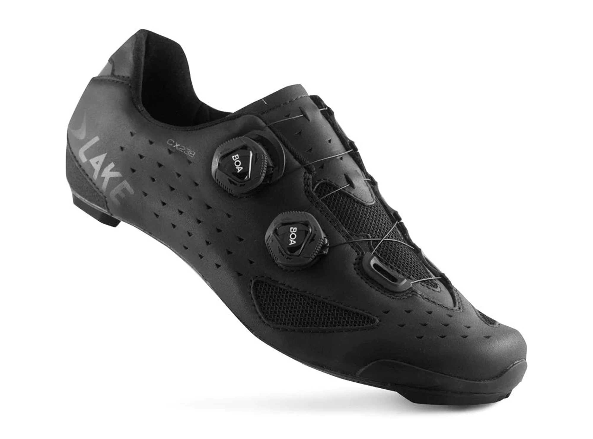 Lake CX 238 Cycling Shoes (Regular-Black/Black) 3 Lake CX 238 Cycling Shoes (Regular-Black/Black)