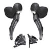 Shimano GRX ST-RX810 ShiftLevers/BR-RX810 Flat Mount Calipers-1x11 2 Shimano GRX ST-RX810 ShiftLevers/BR-RX810 Flat Mount Calipers-1x11 -Dolan Bikes Shop GRX ST RX810 HDR Levers 1