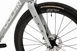Dolan GXC Carbon Disc Gravel Bike - Shimano GRX 2x11 RX815 Di2 SE -Dolan Bikes Shop GXC GRX Zipp Stone Grey Bike 9