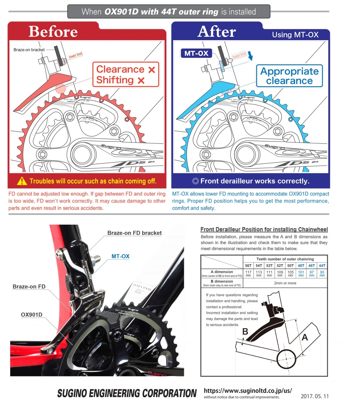 Sugino Adjustable FD Mount For OX (MT-OX) 5 Sugino Adjustable FD Mount For OX (MT-OX) - Image 3