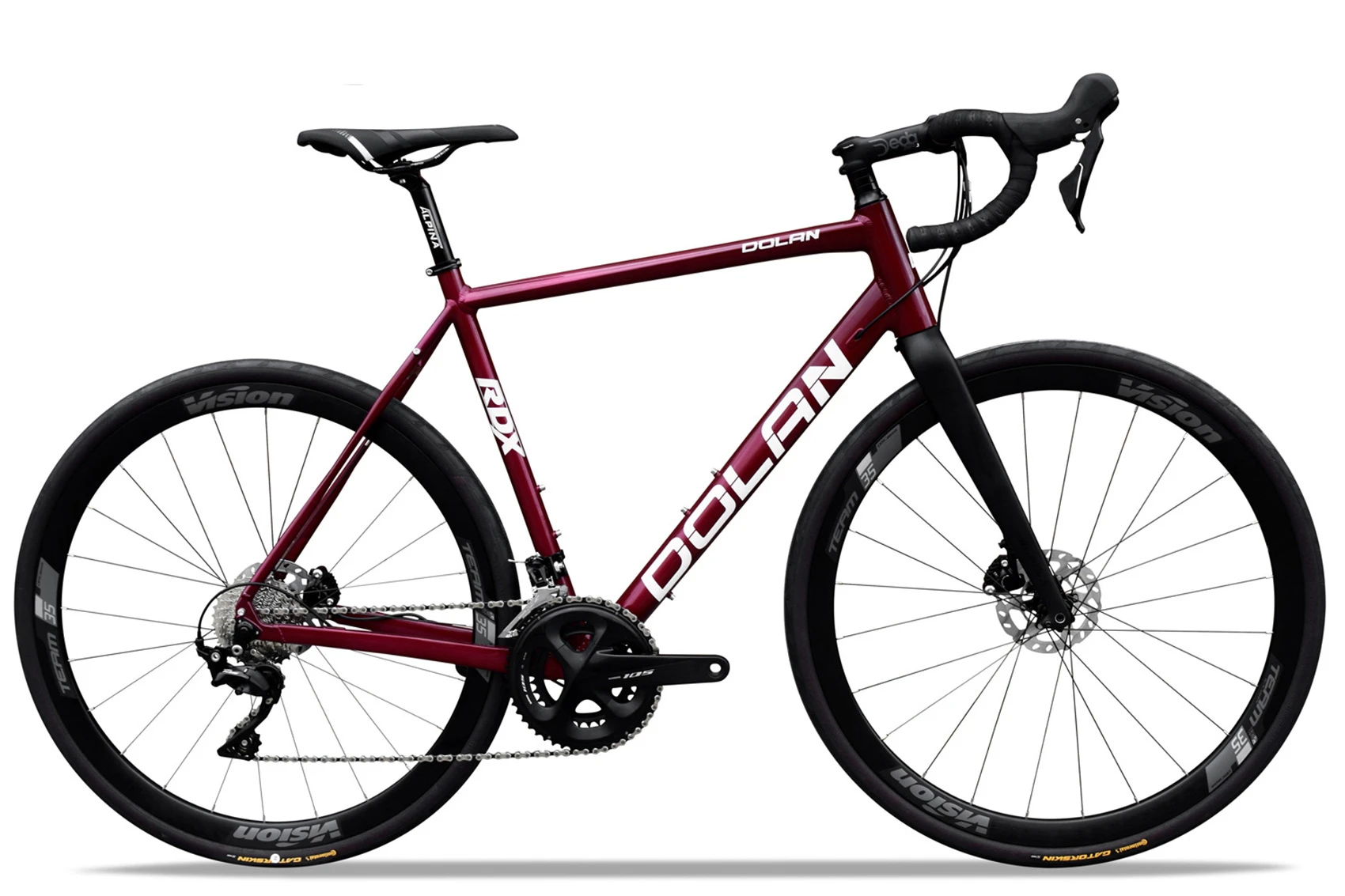 Dolan RDX Aluminium Disc Bike - Shimano 12s 105 R7120 3 Dolan RDX Aluminium Disc Bike - Shimano 12s 105 R7120